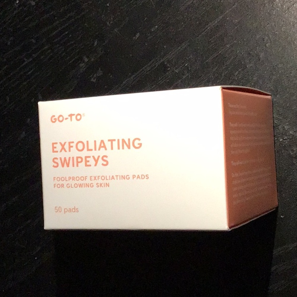 Go to exfoliating Swipeys